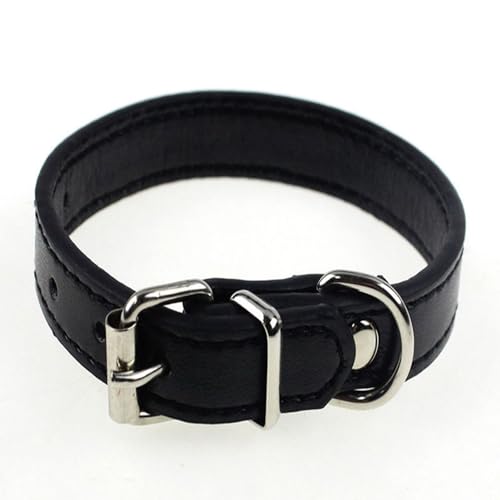 fxwtich Hundezubehör, verstellbarer Gürtel, Kunstleder, Halsband mit Schnalle, Halsband, Halskette fxwtich Hundezubehör, verstellbarer Gürtel, Kunstleder, Halsband mit Schnalle, Halsband, Halskette von fxwtich