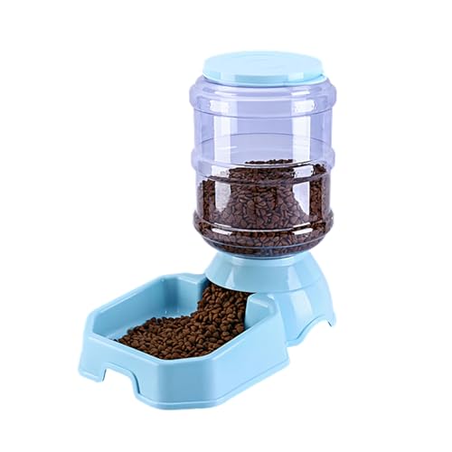 fxwtich Hundezubehör 3,8 l Automatischer Futterspender Hund Trinknapf Große Kapazität Wasser Futter Halter Feeder von fxwtich