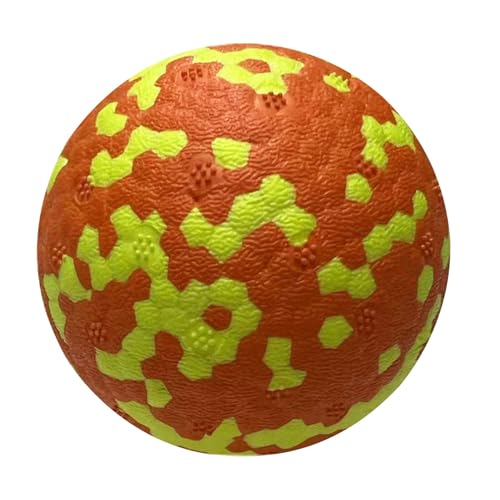 fxwtich Outdoor-Hundespielzeug, Hundeballspielzeug, hochelastisch, bissfest, Angstlinderung mit einzigartigen 3D-Vorsprüngen für aggressive Kauer, interaktives Haustier, 3D-Vorsprung, Hundespielzeug fxwtich Outdoor-Hundespielzeug, Hundeballspielzeug, hochelastisch, bissfest, Angstlinderung mit einzigartigen 3D-Vorsprüngen für aggressive Kauer, interaktives Haustier, 3D-Vorsprung, Hundespielzeug von fxwtich