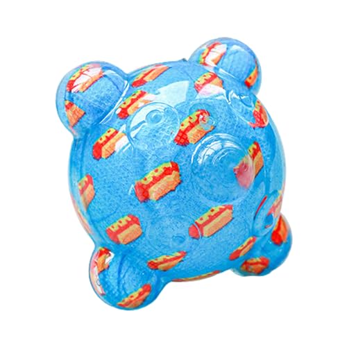 fxwtich Quietschendes Hundespielzeug, Hundespielzeug, Quietschball, lebensmittelecht, verschleißfest, bunte Reinigung, aggressives Kauspielzeug, Haustierbedarf, Hundespielzeug fxwtich Quietschendes Hundespielzeug, Hundespielzeug, Quietschball, lebensmittelecht, verschleißfest, bunte Reinigung, aggressives Kauspielzeug, Haustierbedarf, Hundespielzeug von fxwtich