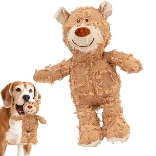Unzerstörbares Robustes Hundespielzeug In Bärenform - Mightys Bear Unzerstörbares Hundespielzeug, Robustes Quietschendes Kauspielzeug In Bärenform Für Große Und Kleine Hunde, Um Sie Zu Beschäftigen Unzerstörbares Robustes Hundespielzeug In Bärenform - Mightys Bear Unzerstörbares Hundespielzeug, Robustes Quietschendes Kauspielzeug In Bärenform Für Große Und Kleine Hunde, Um Sie Zu Beschäftigen von gafdu