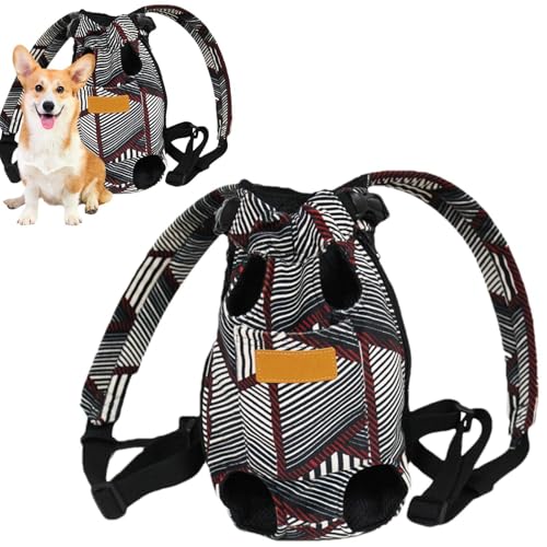 gafdu Haustierreise -Rucksack, Katzenträgertasche, Atmungsaktives Katzen -Reisetasche tragbar mit Breiten Schultergurten, Mehrzweck-Hundekisten-Rucksack mit integriertem Sicherheitsschloss zum Fahren von gafdu