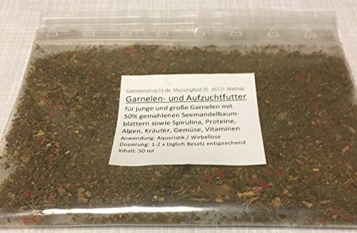 garnelenshop24de Garnelenfutter - Aufzuchtfutter und Wasseroptimierung gleichzeitig - Direkter Züchter von garnelenshop24de