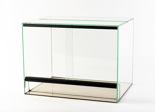 Glasterrarium 50x30x30 cm mit Schiebescheiben von GECKOX