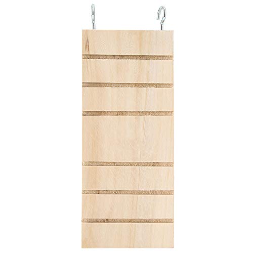 Kaninchenstall Rampe Ersatzbrett 20×10×1 Haustier Holzleiter Hamster Vogelständer Spielzeug Ruhebrett Sitzstangen Käfig von generic