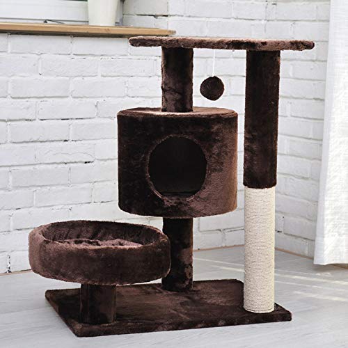 gengxinxin Kratzbaum Für Katzen Kletterbaum Für Katzen Katzenregal Katzennest Eine Katze Klettergerüst Katzenklettergerüst Villa Großer Luxus Katzengreifer Kratzbaum Katzengreifer Post-043 Braun gengxinxin Kratzbaum Für Katzen Kletterbaum Für Katzen Katzenregal Katzennest Eine Katze Klettergerüst Katzenklettergerüst Villa Großer Luxus Katzengreifer Kratzbaum Katzengreifer Post-043 Braun von gengxinxin