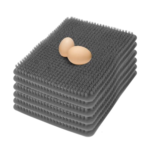 6 Stück Hühner-Nistkasten-Pads, Waschbare PE-Hühner-Nistpads, 35 X 30 cm, Legehennen-Nistpads für Hühnerstall und Haustiergarten, Rasen, Hühnereinstreu, Wiederverwendbare 6 Stück Hühner-Nistkasten-Pads, Waschbare PE-Hühner-Nistpads, 35 X 30 cm, Legehennen-Nistpads für Hühnerstall und Haustiergarten, Rasen, Hühnereinstreu, Wiederverwendbare von gernie
