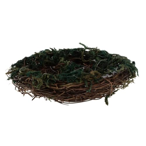 Handgefertigtes Rattan-Vogelnest für Papageien, Nymphensittiche, kleine Vögel, natürliche, gemütliche Hütte, 12 cm Handgefertigtes Rattan-Vogelnest für Papageien, Nymphensittiche, kleine Vögel, natürliche, gemütliche Hütte, 12 cm von getuse