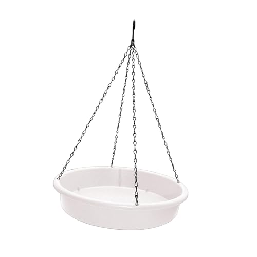 Vogelfutterstation zum Aufhängen mit Ketten für den Außenbereich, Vogeltränke, Gartendekoration, Futtertablett für Balkon, Hof, Bäume, Geschenk für Vogelliebhaber Vogelfutterstation zum Aufhängen mit Ketten für den Außenbereich, Vogeltränke, Gartendekoration, Futtertablett für Balkon, Hof, Bäume, Geschenk für Vogelliebhaber von getuse