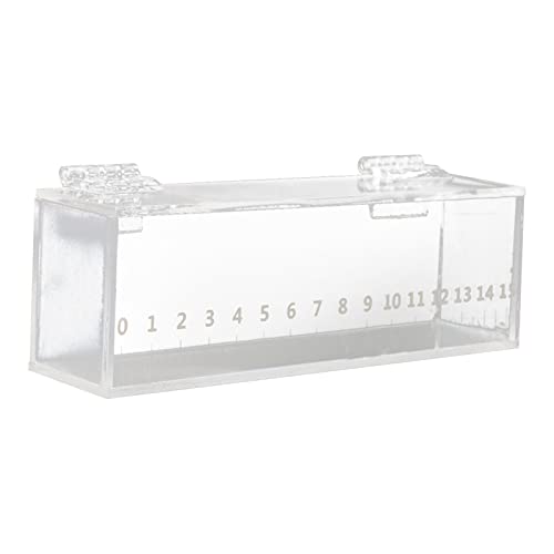 getuse Acryl-Fischbeobachtungskasten, transparent, Mikro-Landschaft, mit Skala, Zucht, Schlüpfen, Foto-Display getuse Acryl-Fischbeobachtungskasten, transparent, Mikro-Landschaft, mit Skala, Zucht, Schlüpfen, Foto-Display von getuse