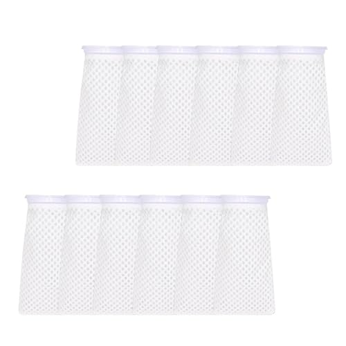 getuse Aquarium-Filtersocken, 3D-Waben-Design, Netzstoff, 10,2 cm, wiederverwendbar, 150 Mikron, 12 Stück getuse Aquarium-Filtersocken, 3D-Waben-Design, Netzstoff, 10,2 cm, wiederverwendbar, 150 Mikron, 12 Stück von getuse
