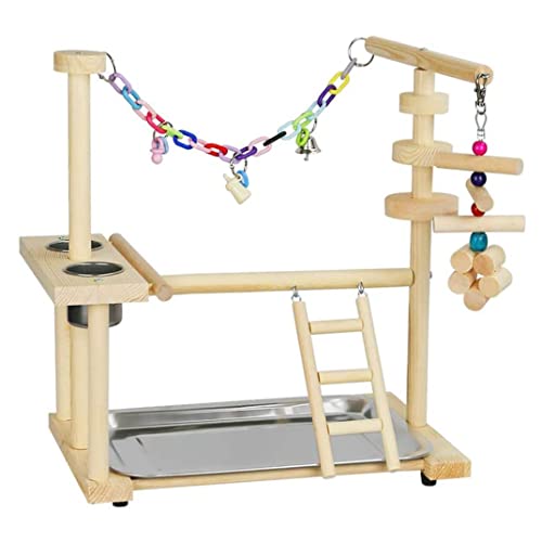 Bird Playground Ständer Bird Playground Spielzeugpapageien Play Stand Play Fitnessstudio Simit von ggtuyt