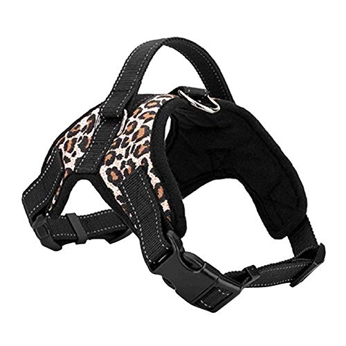 ghfashion Verstellbares Hundegeschirr für Hunde, mit Halsband, Handschlaufe, strapazierfähig, 1 Stück von ghfashion