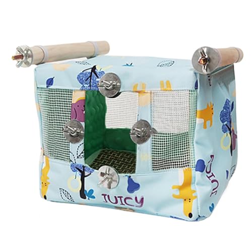 Bird Nest House, Papageienkäfignest | Atmungsaktives Vogelnestbett mit kühle Matte,Wasserdicht von gifyym