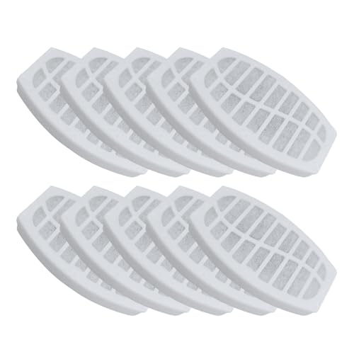 Ersatzfilter Für Chat -Wasserbrunnen - Aktive Und Baumwoll -Kohlenstofffilter - Effektive Und Langlebige Filtration Für Tiere - Zubehör Für Katze Oder Hundebrunnen von gifyym