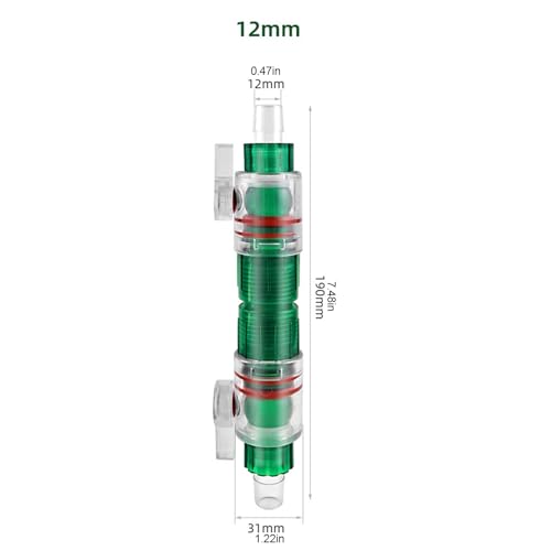 Fischtankschlauchanschluss - Wasserstrom -Steuerventilanschluss - Aquarium Double Tap -Adapter | Schlauchrohradapterventil Mit Luftpumpenstromregelung | Fischtankwasserregler Für Filter & Luftpumpe Ma Fischtankschlauchanschluss - Wasserstrom -Steuerventilanschluss - Aquarium Double Tap -Adapter | Schlauchrohradapterventil Mit Luftpumpenstromregelung | Fischtankwasserregler Für Filter & Luftpumpe Ma von gifyym