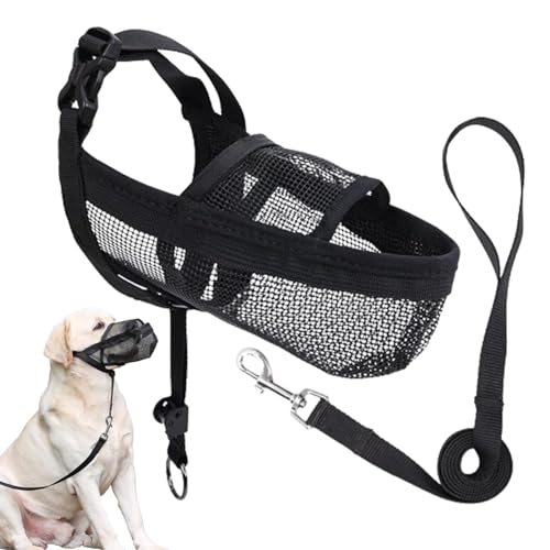 Hundemaulkorb,Mesh-Maulkorb für Hunde, Atmungsaktive Mesh-Hundemaulkörbe Bulldogge-Maulkorb, Welpenmaulkörbe, sichere, verstellbare Schnalle, Heimtierbedarf, professionelles Trainingsgerät Hundemaulkorb,Mesh-Maulkorb für Hunde, Atmungsaktive Mesh-Hundemaulkörbe Bulldogge-Maulkorb, Welpenmaulkörbe, sichere, verstellbare Schnalle, Heimtierbedarf, professionelles Trainingsgerät von gifyym
