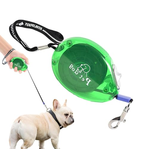 -freie 8.2 Einziehbares Hundeadel, erweiterbarer Hundeleiter für kleine mittelgroße Hunde - Einhandbremse und Sperre, reflektierendes Starkes Nylonband - Bonus -Training -Clicker -freie 8.2 Einziehbares Hundeadel, erweiterbarer Hundeleiter für kleine mittelgroße Hunde - Einhandbremse und Sperre, reflektierendes Starkes Nylonband - Bonus -Training -Clicker von gifyym