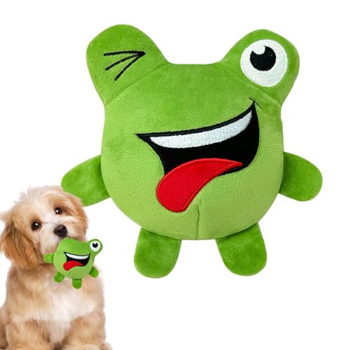 gifyym Hundespielzeugball | Quietschbälle in Plüsch-Cartoon-Tierform, Beißspielzeug | Tragbares Hundespielzeug zum Selbstspielen, bissfestes, multifunktionales Trainingszubehör für Welpen, gifyym Hundespielzeugball | Quietschbälle in Plüsch-Cartoon-Tierform, Beißspielzeug | Tragbares Hundespielzeug zum Selbstspielen, bissfestes, multifunktionales Trainingszubehör für Welpen, von gifyym
