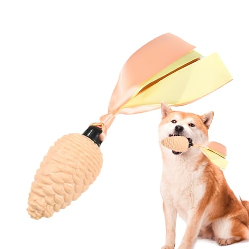 gifyym Tannenzapfen Spielzeug für Hunde | Quietschendes Seil Hundespielzeug mit Beißstreifen | Welpen Kauspielzeug, Haustierspielzeug zum Zahnen, Hundespielzeug für Haustiere, Hundetraining, gifyym Tannenzapfen Spielzeug für Hunde | Quietschendes Seil Hundespielzeug mit Beißstreifen | Welpen Kauspielzeug, Haustierspielzeug zum Zahnen, Hundespielzeug für Haustiere, Hundetraining, von gifyym