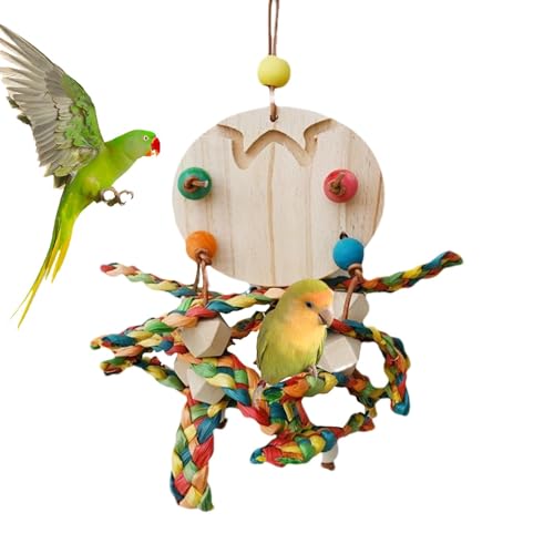 gifyym Vogel-Stroh-Kauspielzeug, buntes natürliches Stroh, Kauspielzeug für Papageien, Vogelkäfig-Spielzeug für Finken, Aras, Graupapageien, Kakadus, Sittiche gifyym Vogel-Stroh-Kauspielzeug, buntes natürliches Stroh, Kauspielzeug für Papageien, Vogelkäfig-Spielzeug für Finken, Aras, Graupapageien, Kakadus, Sittiche von gifyym