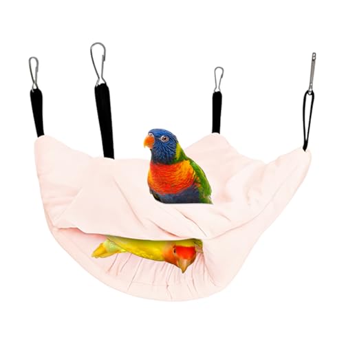 gifyym Warmes Vogelnestbett | Warm Plüschpapagei Hanging Bett | Papageienkäfigkäsekäsehütte | Betten Für Sittiche Myna Pigeon Tropischer Regenwald, Kanarienvogel, Afrikaner gifyym Warmes Vogelnestbett | Warm Plüschpapagei Hanging Bett | Papageienkäfigkäsekäsehütte | Betten Für Sittiche Myna Pigeon Tropischer Regenwald, Kanarienvogel, Afrikaner von gifyym