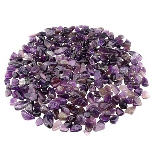 435g Fish Tank Kies natürliche Amethyst zerkleinert Kristall Quarz Masse poliert unregelmäßig geformt für Aquarium dekorative Vase Füller saftige Steine 435g Fish Tank Kies natürliche Amethyst zerkleinert Kristall Quarz Masse poliert unregelmäßig geformt für Aquarium dekorative Vase Füller saftige Steine von ginojex