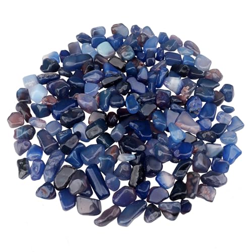 Aquarium Fish Tank Kies Dekorative Steine 435g natürliche zerkleinerte Kiese poliert unregelmäßig geformte Masse Vase Füller saftige Steine - Blau Aquarium Fish Tank Kies Dekorative Steine 435g natürliche zerkleinerte Kiese poliert unregelmäßig geformte Masse Vase Füller saftige Steine - Blau von ginojex