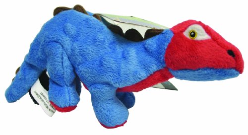 goDog, Dinos Spike, Quietscher Hundespielzeug, Kauresistent, langlebiger Plüsch, weich, robust, verstärkte Nähte, blau, klein goDog, Dinos Spike, Quietscher Hundespielzeug, Kauresistent, langlebiger Plüsch, weich, robust, verstärkte Nähte, blau, klein von goDog