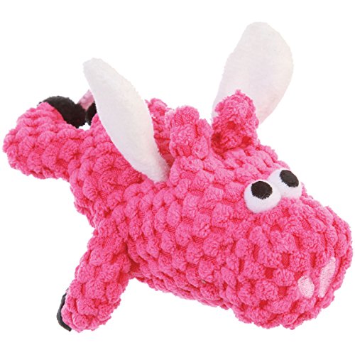 goDog Checkers Just for Me Flying Pig Quietschendes Plüsch-Hundespielzeug, Kauschutz-Technologie – Rosa, Mini goDog Checkers Just for Me Flying Pig Quietschendes Plüsch-Hundespielzeug, Kauschutz-Technologie – Rosa, Mini von goDog