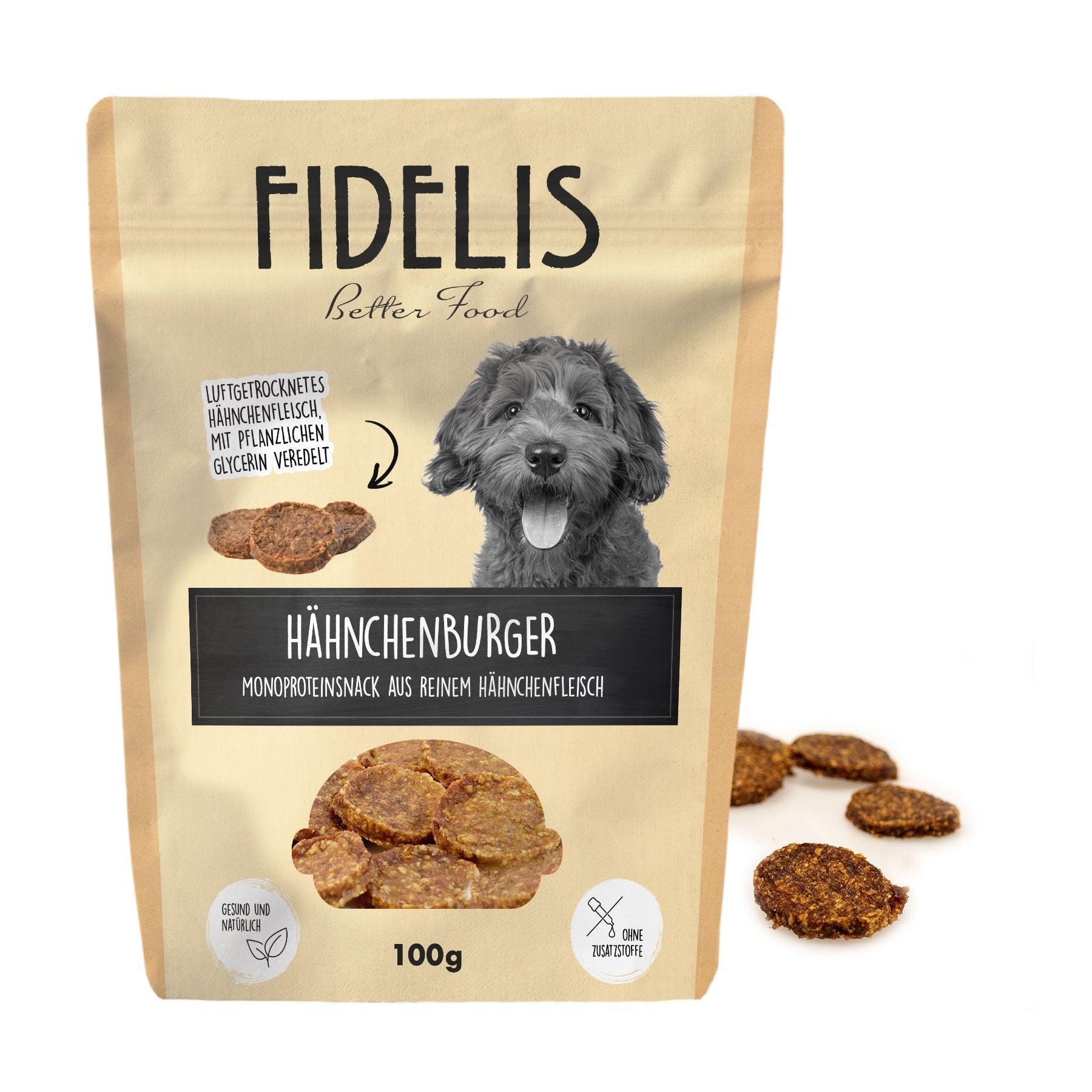 Hähnchenburger (100g) von goodmoodpetfood