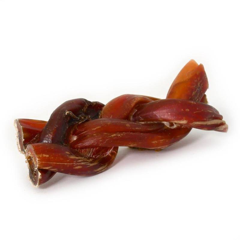 Ochsenziemer gezopft 12cm groß von goodmoodpetfood