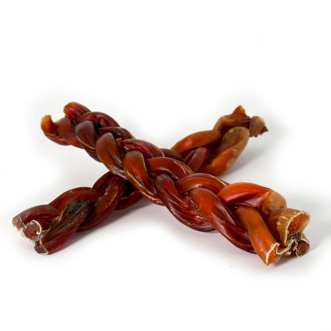 Ochsenziemer gezopft 25cm groß von goodmoodpetfood