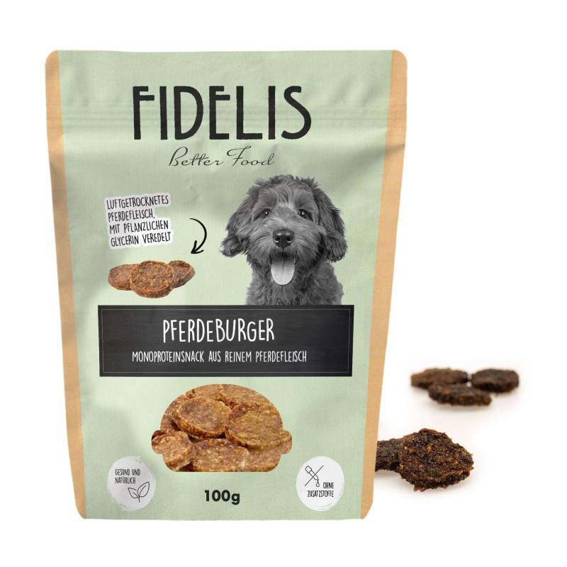 Pferdeburger (100g) von goodmoodpetfood