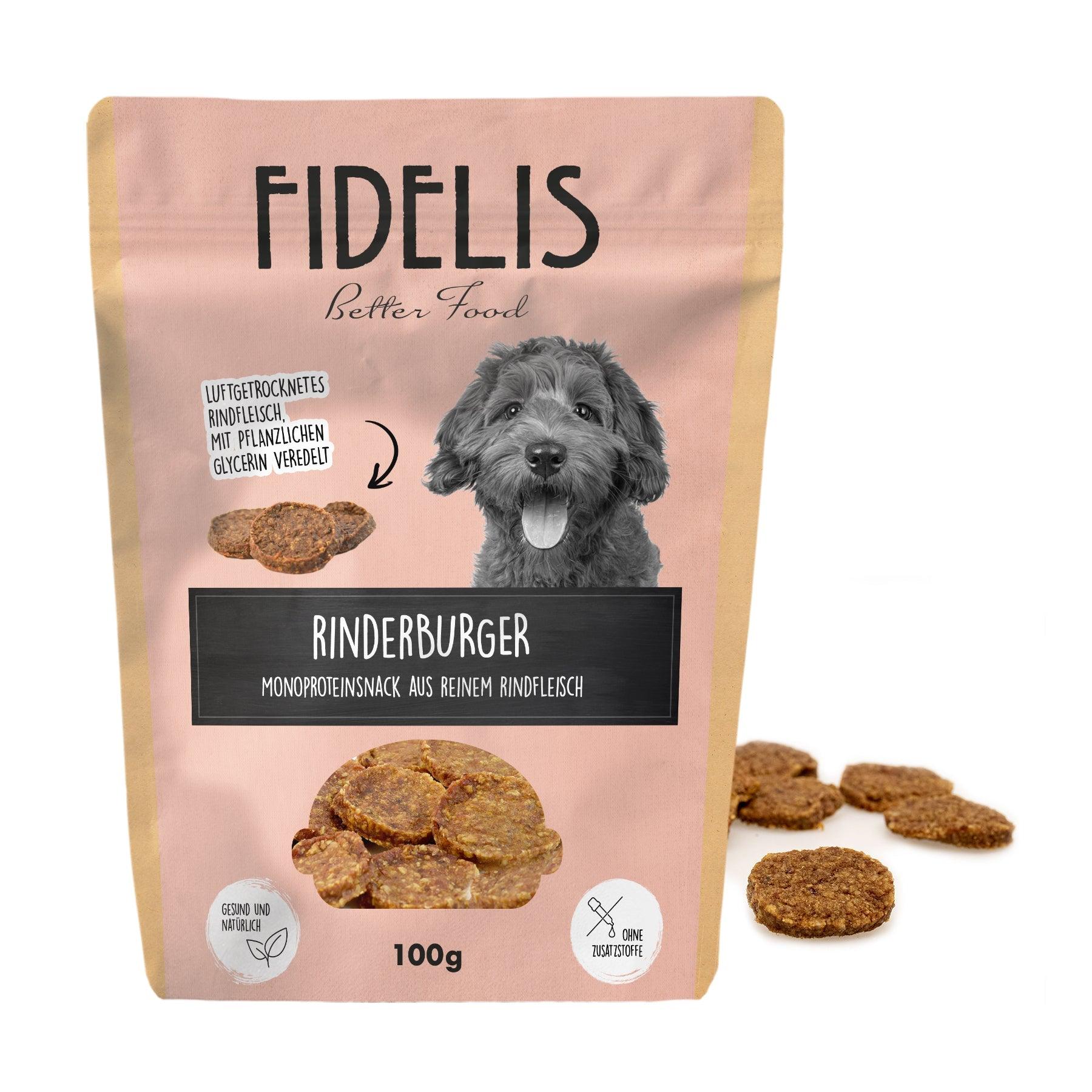 Rinderburger (100g) von goodmoodpetfood