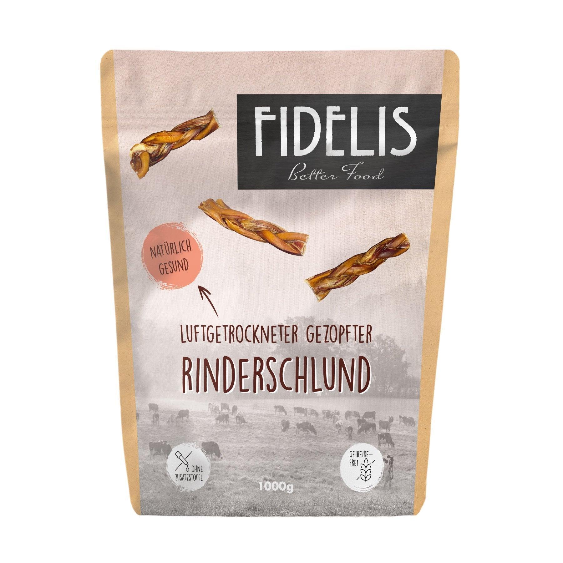 Rinderschlund gezopft | Gewicht: 250 g von goodmoodpetfood