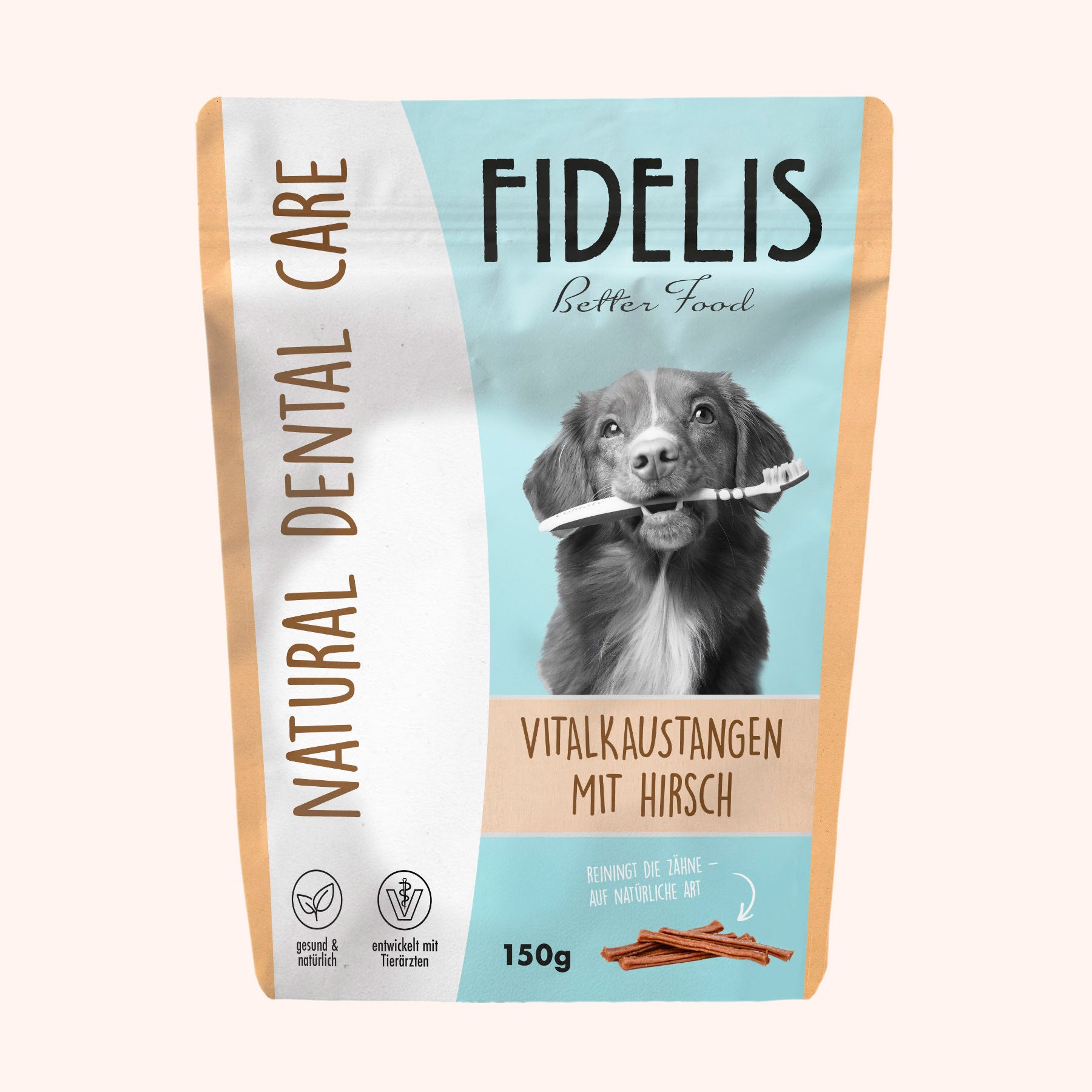 Vitalkaustange Hirsch (150g) | Gewicht: 150g von goodmoodpetfood