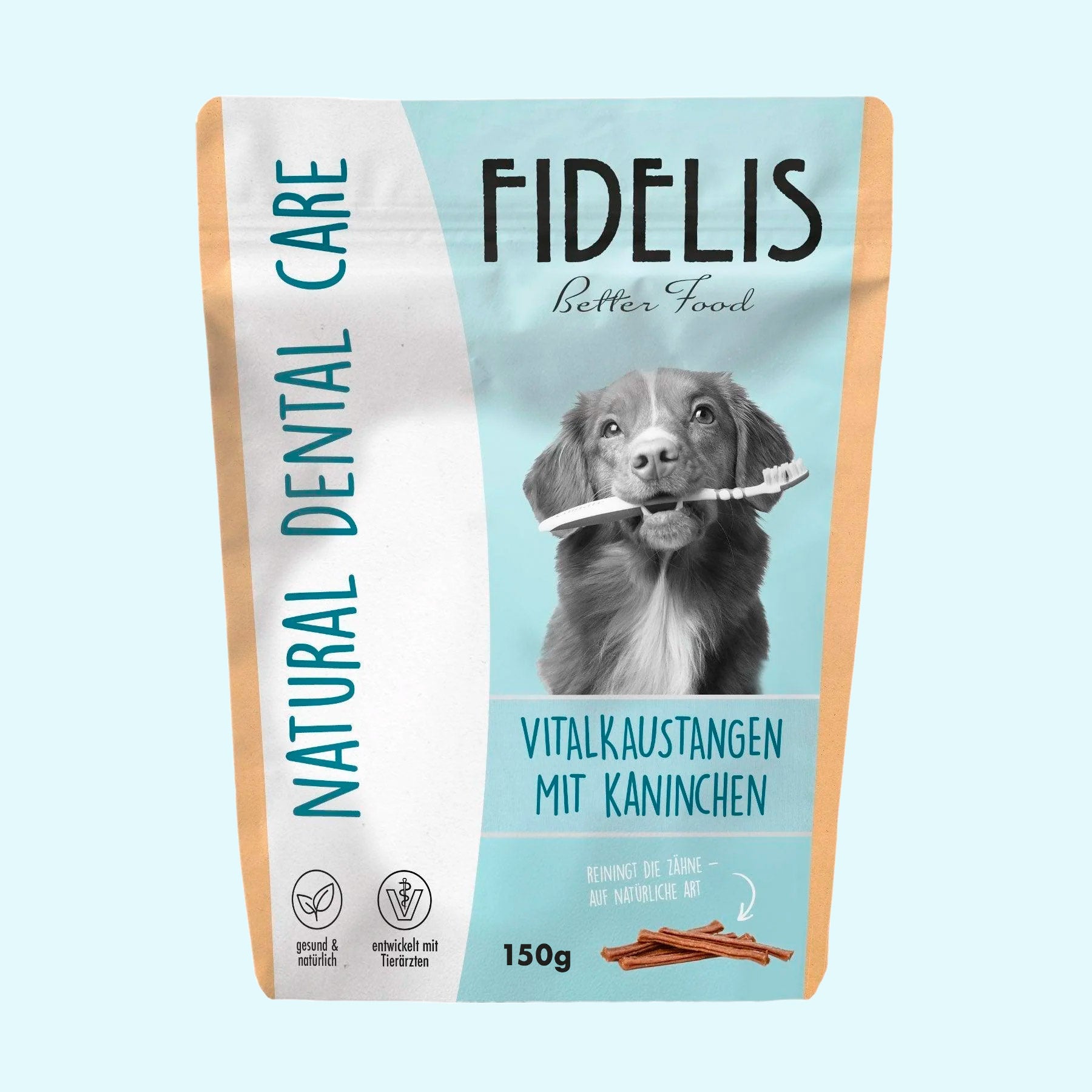 Vitalkaustange Kaninchen (150g) von goodmoodpetfood