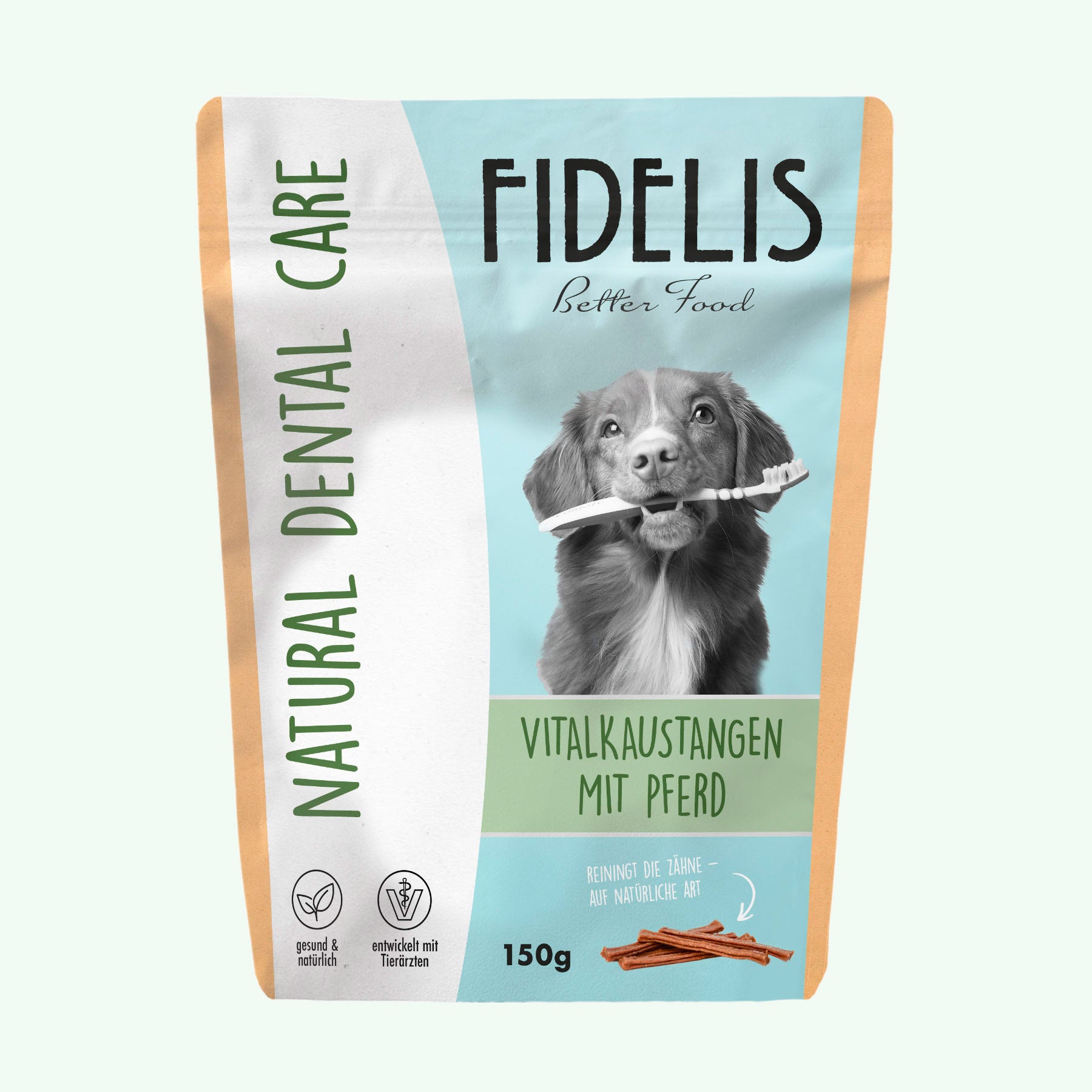 Vitalkaustange Pferd (150g) von goodmoodpetfood
