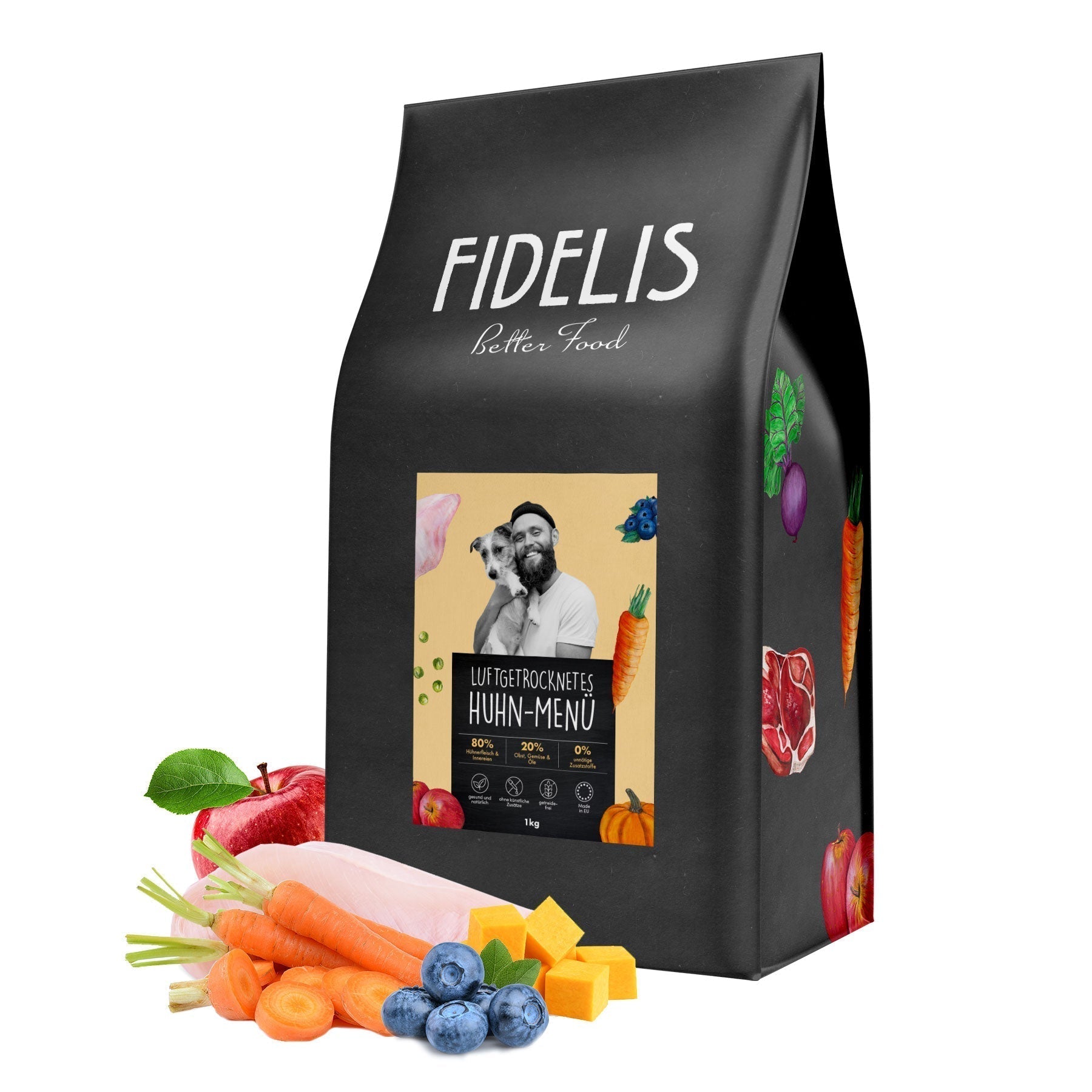 getrocknetes Hühnchen-Menü (70g-Probe) von goodmoodpetfood