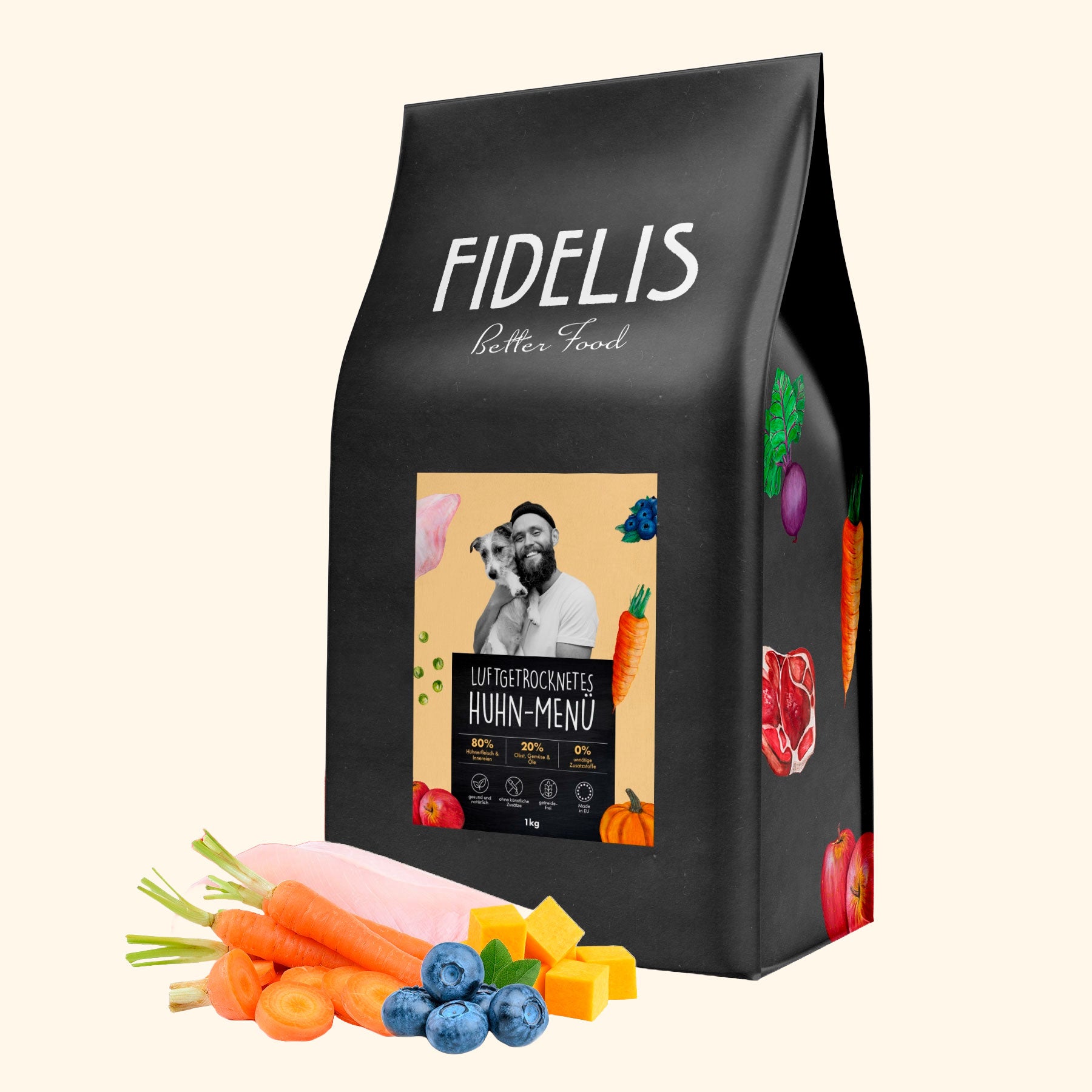 getrocknetes Hühnchen-Menü | Gewicht: 5.000 g von goodmoodpetfood