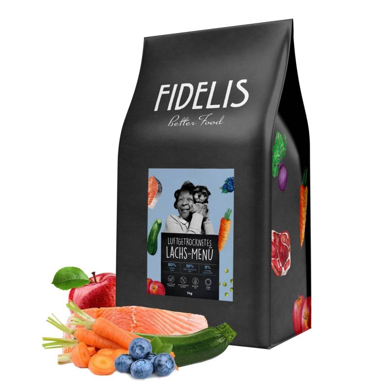getrocknetes Lachs-Menü (70g-Probe) von goodmoodpetfood