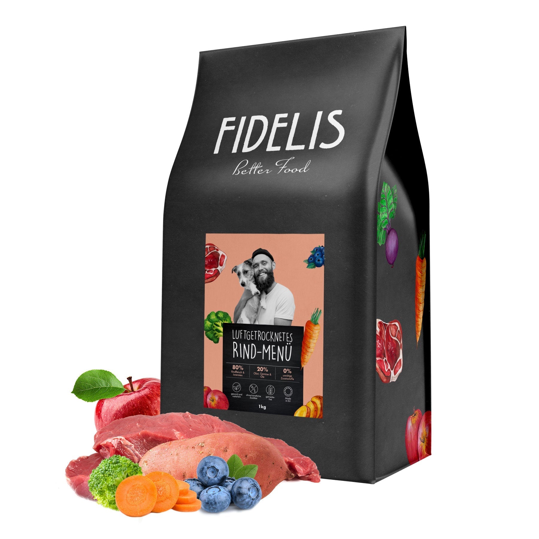 getrocknetes Rind-Menü (70g-Probe) von goodmoodpetfood