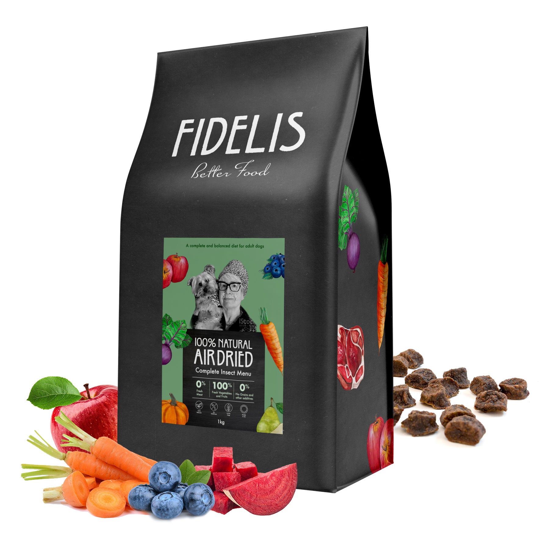 getrocknetes Veggie-Menü | Gewicht: 2.000 g von goodmoodpetfood