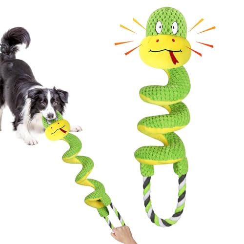 gotosee Kaufestes Hundespielzeug mit Quietscher und Knisterpapier, interaktives Welpenspielzeug für Angstlinderung und Zahnpflege, robustes Kauspielzeug für Hunde gotosee Kaufestes Hundespielzeug mit Quietscher und Knisterpapier, interaktives Welpenspielzeug für Angstlinderung und Zahnpflege, robustes Kauspielzeug für Hunde von gotosee
