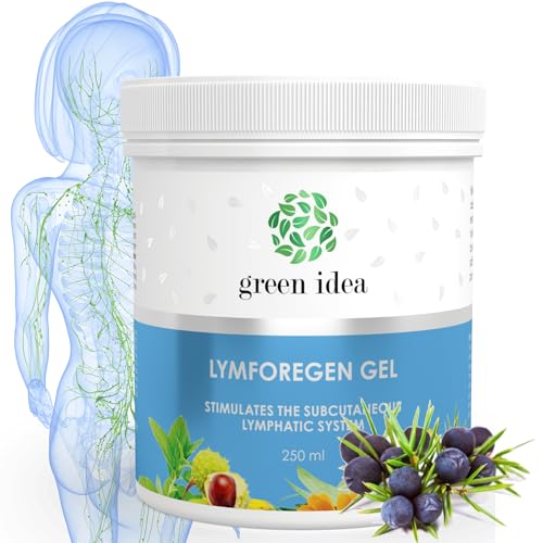 Green idea - Lymforegen Gel - Lymphdrainage und Entwässerung Gel - Stimuliert das Lymphsystem mit 15 Kräutern und ätherischen Ölen - Drainagesalbe - aktive Kräuterformel Green idea - Lymforegen Gel - Lymphdrainage und Entwässerung Gel - Stimuliert das Lymphsystem mit 15 Kräutern und ätherischen Ölen - Drainagesalbe - aktive Kräuterformel von green idea