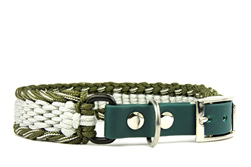 green-pawz Paracord Hundehalsband -Naturliebhaber- (25-31 cm) von green-pawz