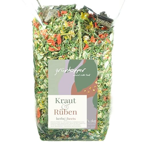 grünhopper Kraut&Rüben 1,2kg Kaninchenfutter grünhopper Kraut&Rüben 1,2kg Kaninchenfutter von grünhopper