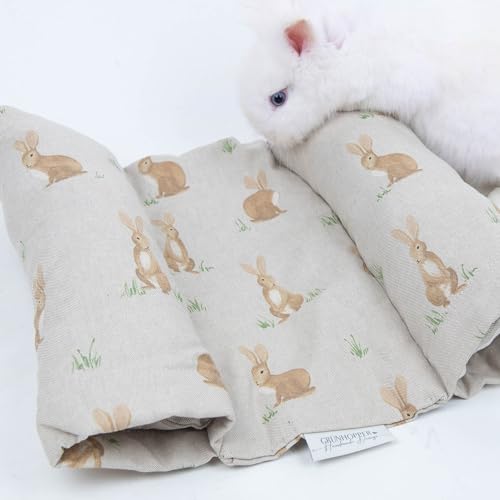 grünhopper Plumpsi Kaninchenbett aquarel Rabbit von grünhopper