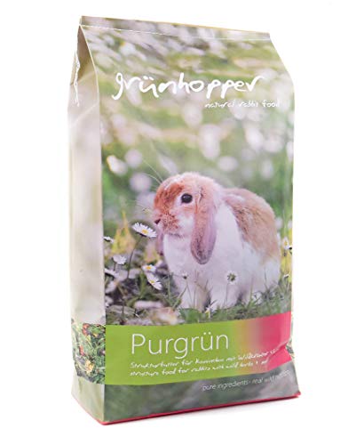 grünhopper Purgrün 3kg Kaninchenfutter von grünhopper